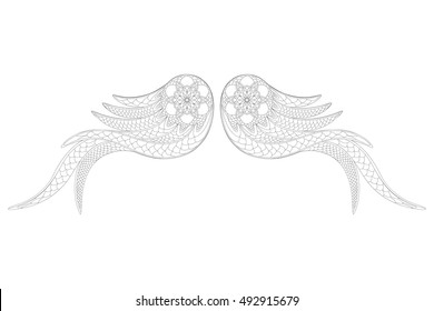 Download Mandala Wings Images, Stock Photos & Vectors | Shutterstock