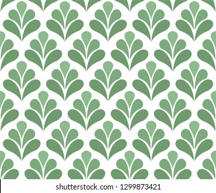 Ornamental Arabesque floral tiles seamless vector pattern. Abstract Flower Background.