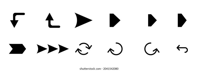 FLECHAS ORNAMENTALES PARA SU USO EN DISEÑO NEGRO EN DISTINTOS ESTILOS 