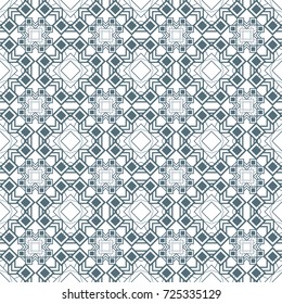 Ornamental art deco seamless pattern. Template for design. Vector illustration eps10