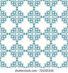 Ornamental art deco seamless pattern. Template for design. Vector illustration eps10
