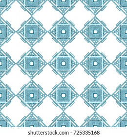 Ornamental art deco seamless pattern. Template for design. Vector illustration eps10