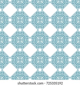 Ornamental art deco seamless pattern. Template for design. Vector illustration eps10