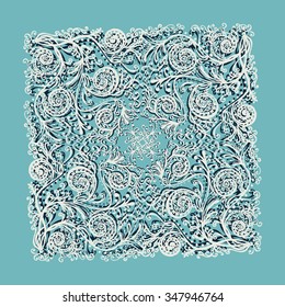 Ornamental background for cards, invitations, web pages 