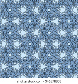 Ornamental background. Fragments can be replicated