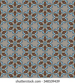 Ornamental background, which can be replicated to infinity