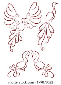 ornamental birds