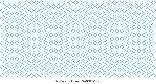 Ornamental blue abstract vector background. Simple blue textile grid particles. Diamond shape abstract design. Blue isolated diamond shapes graphical background.  EPS 10. 