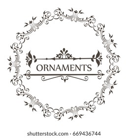 Ornamental borders design