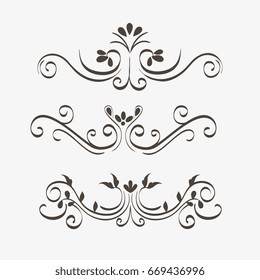 Ornamental borders design
