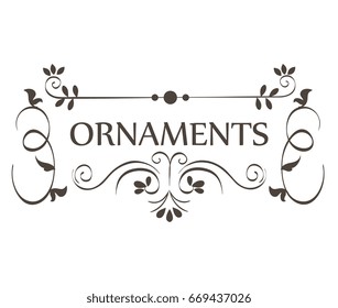 Ornamental borders design
