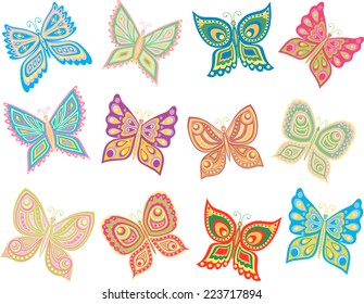 ornamental  butterflies
