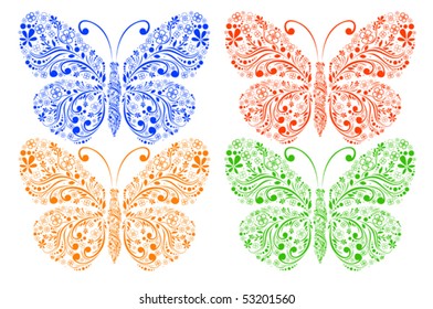 ornamental butterflies