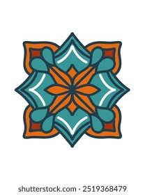 o design de textura geométrica de azulejos ornamentais