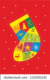 Ornamental Christmas Card