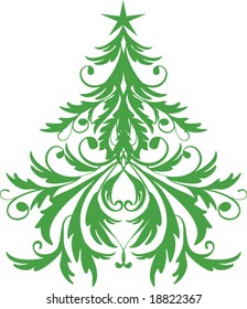 ornamental christmas tree