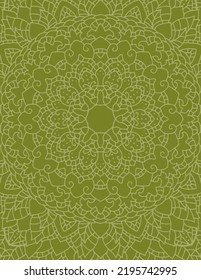 ornamental circle illustration of a background