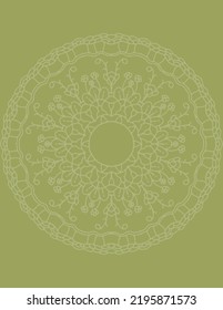ilustración ornamental de un fondo