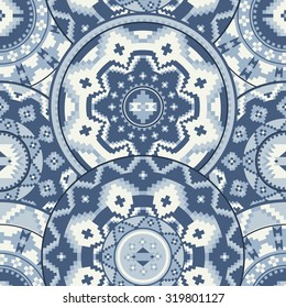 Ornamental circle pattern. Mandala. Tribal, ethnic  design