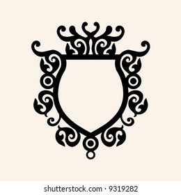 escudo ornamental de armas