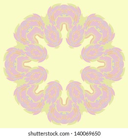 Ornamental composition in terms of