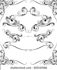 Ornamental corner and frame