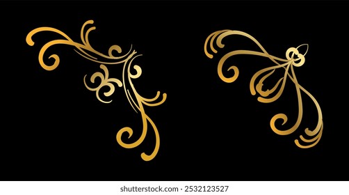 Ornamental corner frame Different Design
