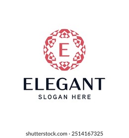 Ornamental Crest Design Template for Premium Business Identity