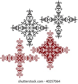 Ornamental Cross Design