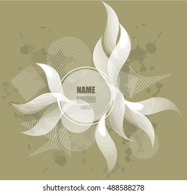 Ornamental curl vector sketchy background. Can use for wallpaper, pattern fills, web page background, surface textures, covers, posters, flyers.
