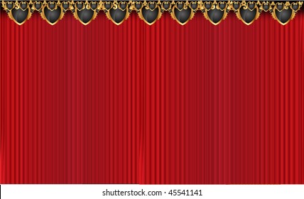 Ornamental curtaion