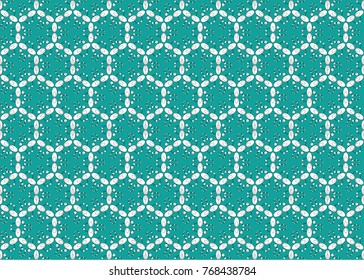 Ornamental decorative background with stylized flies