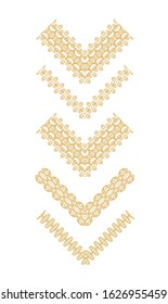 Ornamental decorative border ornaments,  frames on  white background