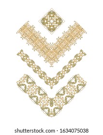 Ornamental decorative border ornaments,  frames on  white background