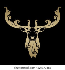 Ornamental decorative deer