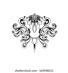 Ornamental decorative element for your design