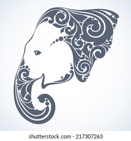 Elephant Tattoo Images Stock Photos Vectors Shutterstock