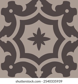 Ornamental decorative pattern element. Seamless texture. Vector illustration. 