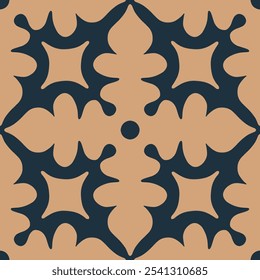 Ornamental decorative pattern element. Seamless texture. Vector illustration. 