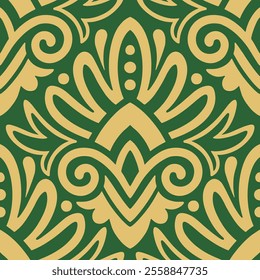 Ornamental decorative pattern element. Seamless texture. Vector illustration.
