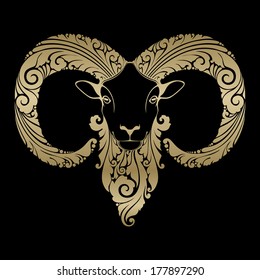 Ornamental decorative sheep