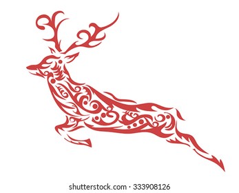 ornamental deer