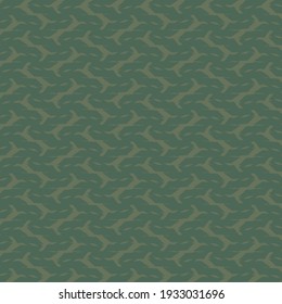 Ornamental design, consisting of decorative elements that give the surface some undulations. Textile pattern in green shades. Wallpaper texture.