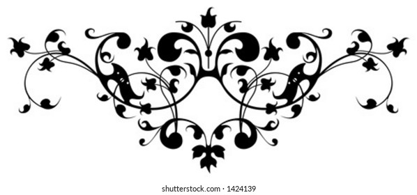 Ornamental design, digital artwork