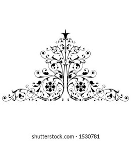 Ornamental design, digital artwork