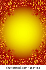 Ornamental design, digital artwork