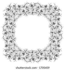 Ornamental design, digital artwork