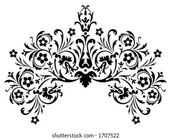 Ornamental design, digital artwork