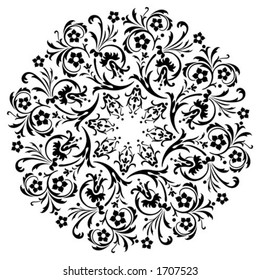 Ornamental design, digital artwork