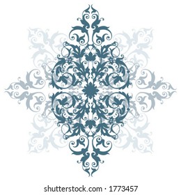 Ornamental design, digital artwork